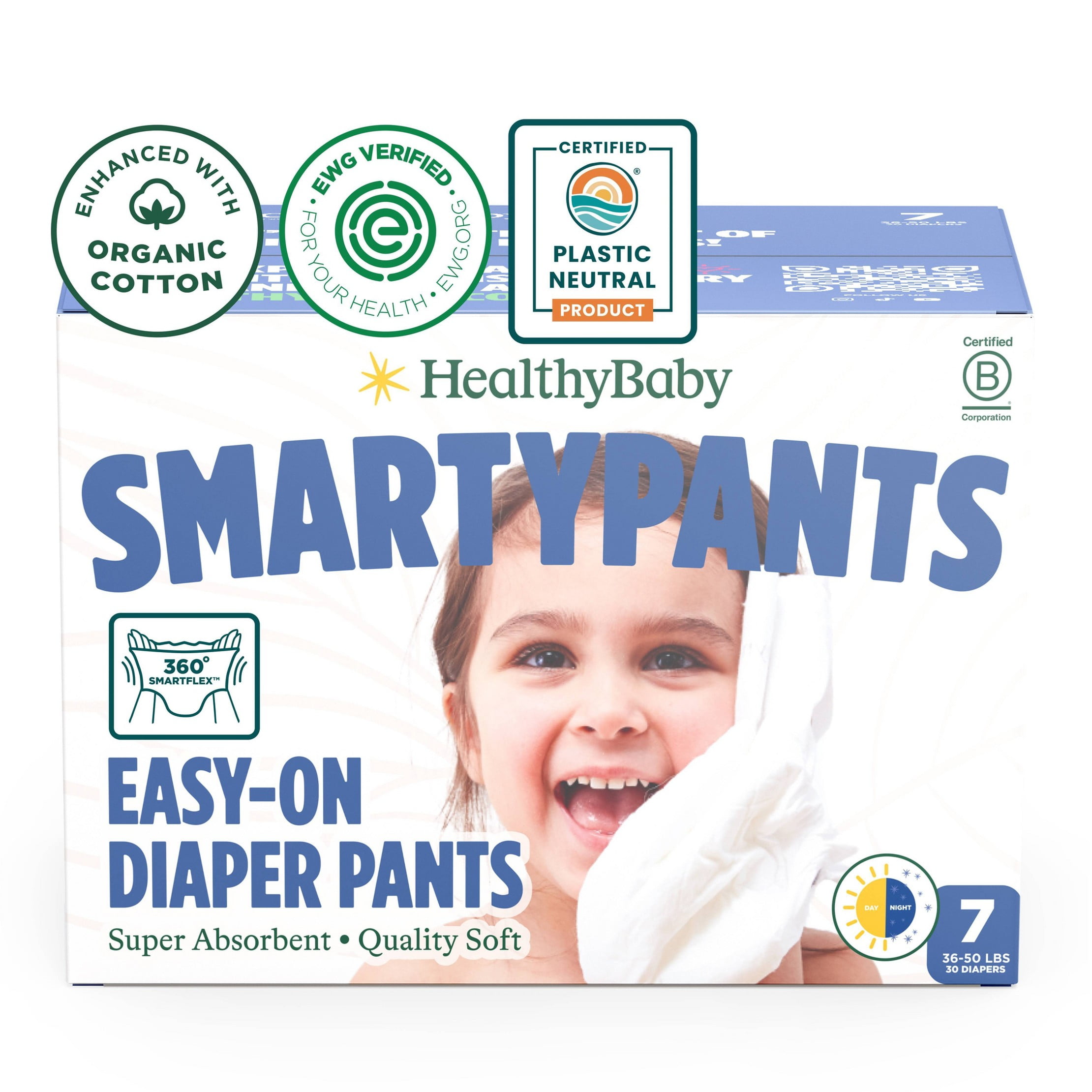 SmartyPants Disposable Diaper Pants - Size 7 - 30ct