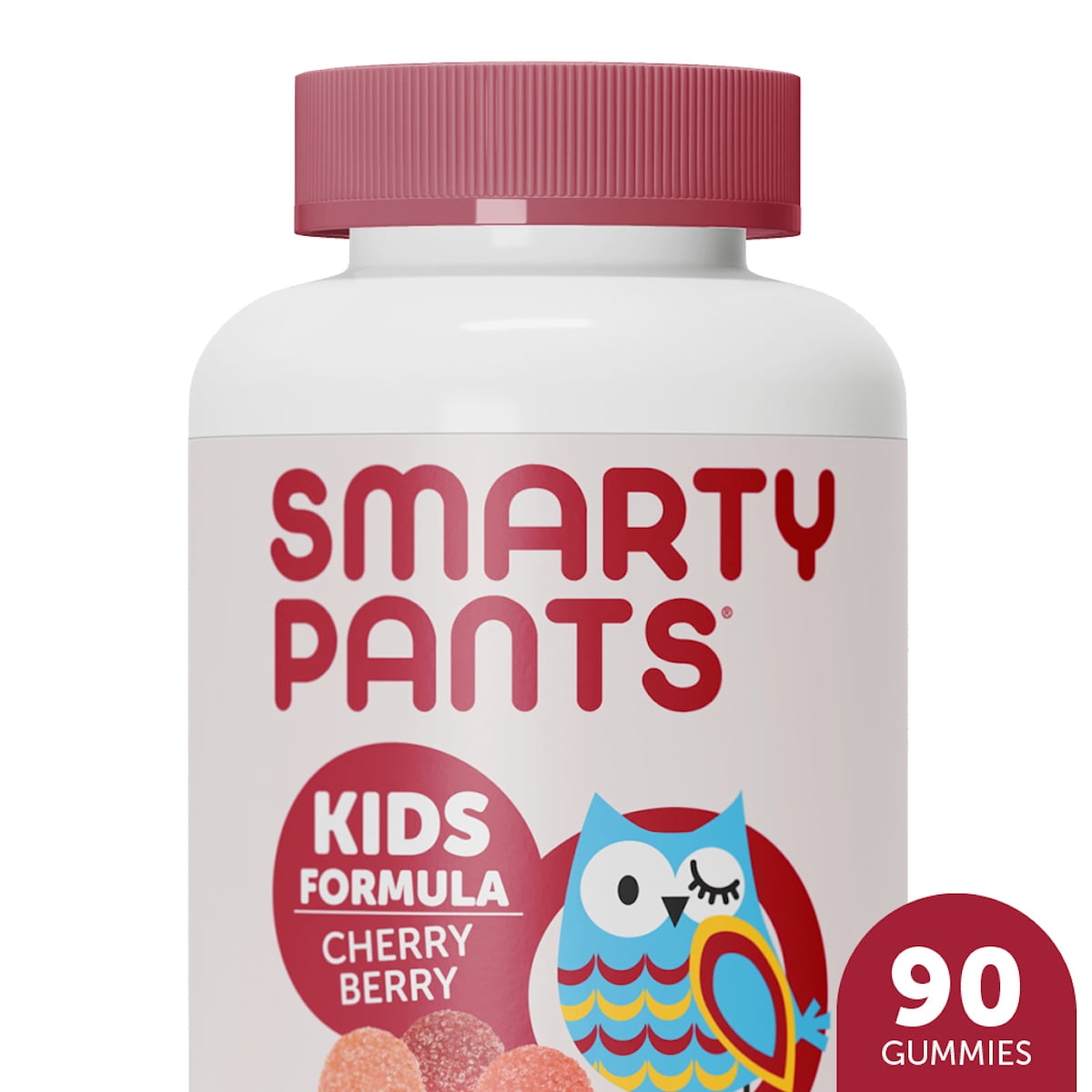 SmartyPants Kids Cherry Berry Multi & Omega 3 Fish Oil Gummy Vitamins