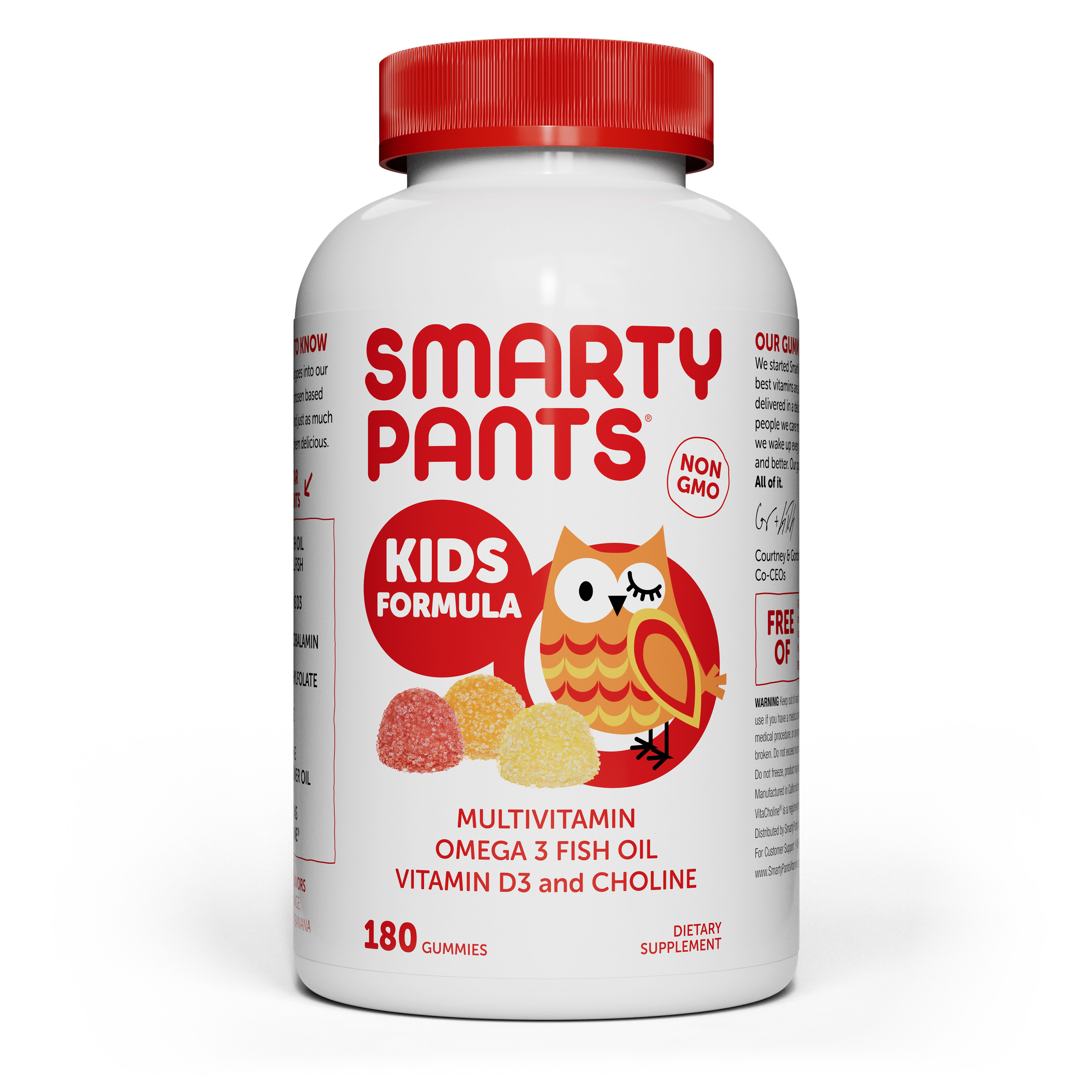 SmartyPants Kids Formula Multivitamin Gummies - 180ct - image 1 of 8
