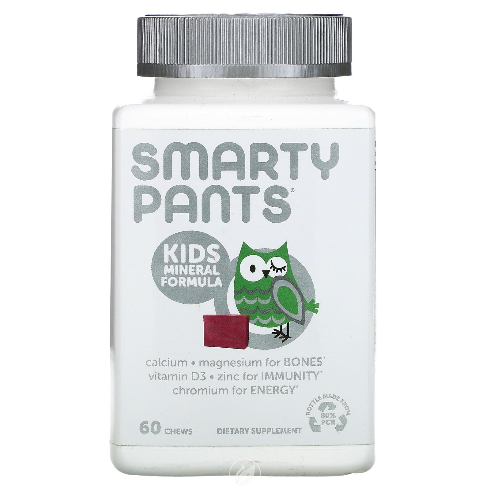 SmartyPants Kids Mineral Daily Gummy Multivitamin Vitamin C, D3 Zinc for Immunity, Vitamin E