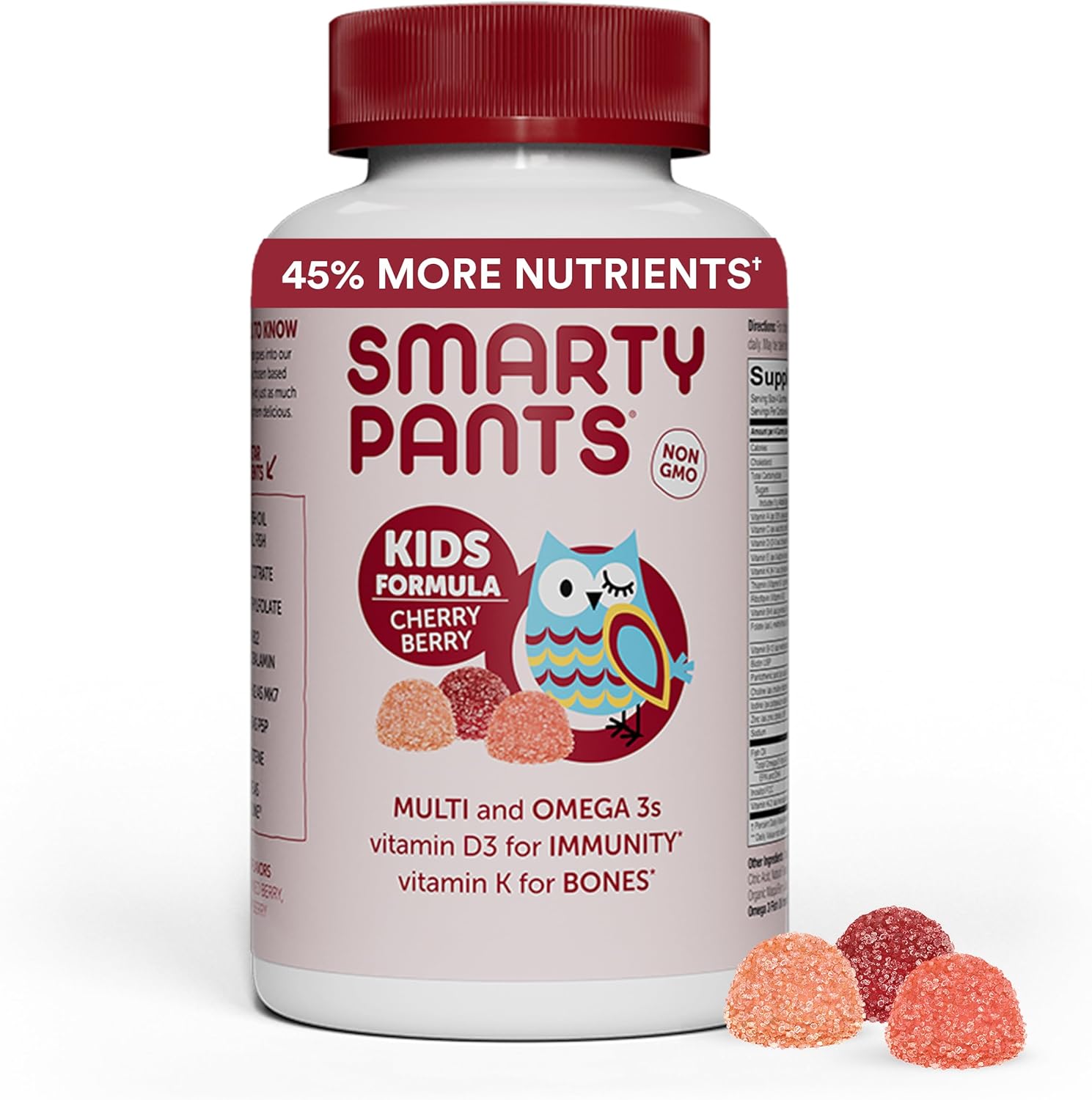 SmartyPants Kids Multivitamin Gummies Omega 3 Fish Oil (EPA/DHA