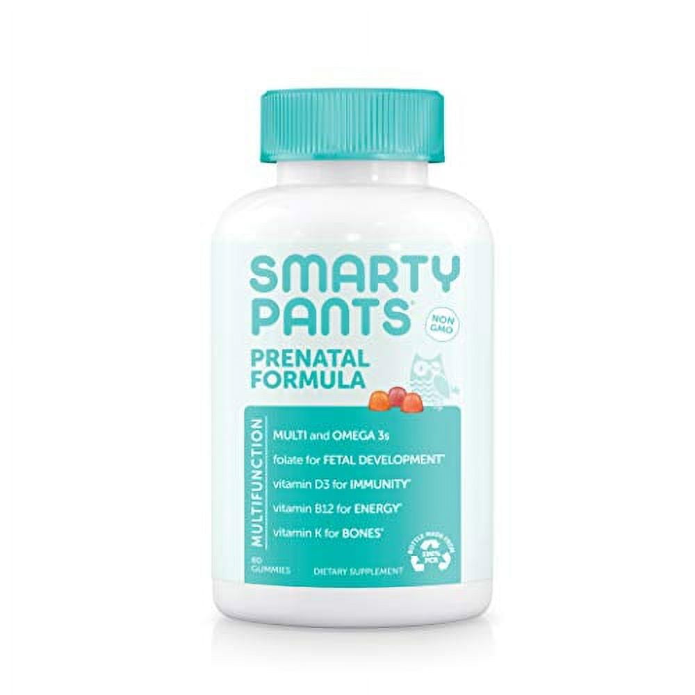 SmartyPants Prenatal Vitamins for Women with DHA and Folate Daily