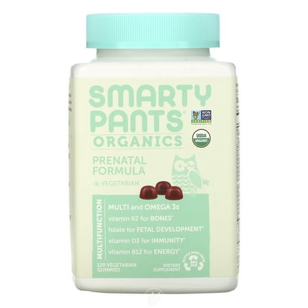 Smartypants Organic Prenatal Formula 120 Gummy