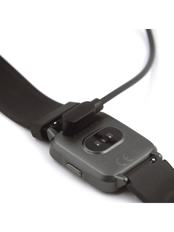 2 Pin Strong Cable USB Charging Line Cord Rope Black for IP68 Smartwatches