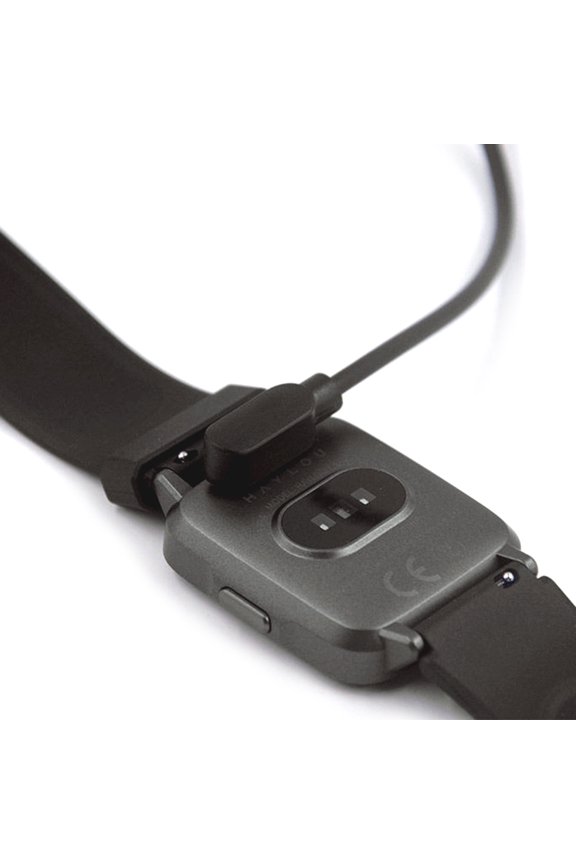 2 Pin Strong Cable USB Charging Line Cord Rope Black for IP68 Smartwatches