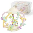 thumbnail image 1 of Smasener Baby Montessori Sensory Toys, Baby Rattle & Gear Toy,Food Grade Teething Toys, Newborn Infant Learning Development Rattle Toys, Infant Chew Toys for 3-6-12-18 Months Boys Girls Sucking Needs, 1 of 7