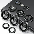 thumbnail image 1 of Smasener for Galaxy S23 Ultra - Samsung Galaxy S23 Ultra Camera Lens Protector, 9H Tempered Glass Camera Cover Screen Protector Metal Individual Ring for Samsung Galaxy S23 Ultra 6.8 inch(2023), 1 of 7