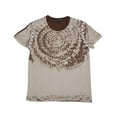 thumbnail image 1 of Smash Boys Sizes 4 - 12 Short Sleeve Shirt Top British Invasion Tee 30912-5 (Khaki Swirl), 1 of 3