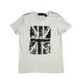 thumbnail image 1 of Smash Boys Sizes 4 - 12 Short Sleeve Shirt Top British Invasion Tee 32944-5 (white), 1 of 3