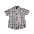 thumbnail image 1 of Smash Boys Sizes 4-14 Graphic 100% Cotton Fashion T-Shirts Tee Shirt Top 32271-4 (Purple Grey Plaid), 1 of 3
