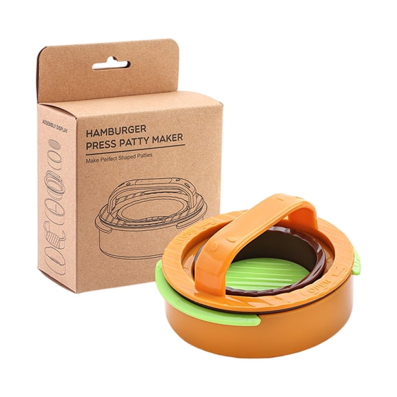 Smash Burger Press with Handle for Stuffed Burgers, Meat Patties, Sandwiches and Homemade Hamburger Making，Boxed