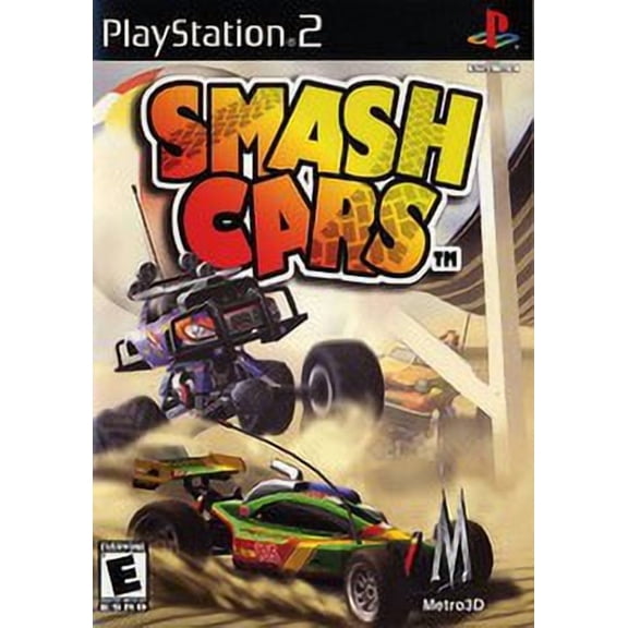Pre-Owned Smash Cars, by Metro3D, Physical/PlayStation 2, Simulation Racing Video Game, Parental Controls