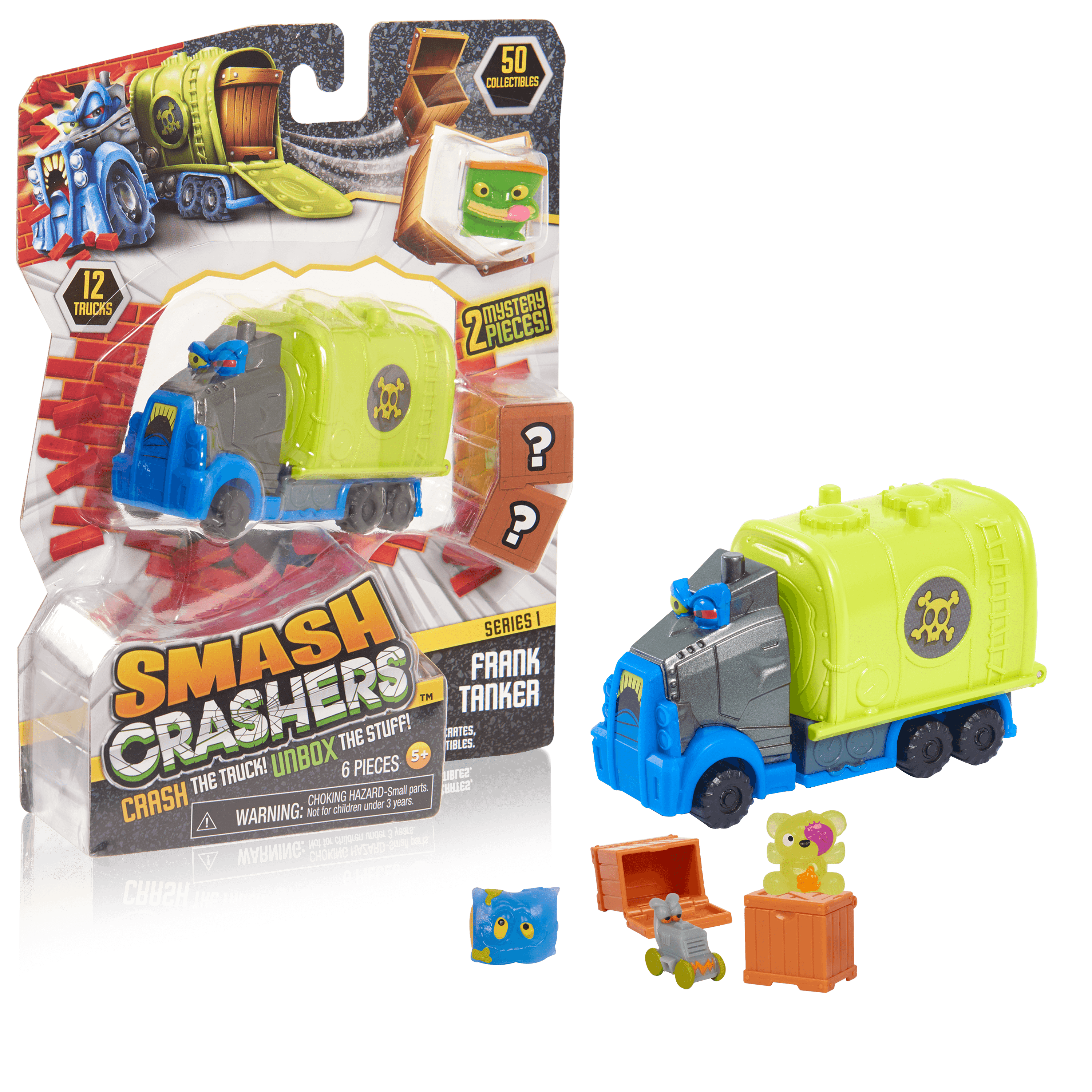 Smash Crashers Sloppy Sam - Crash The Truck! New!