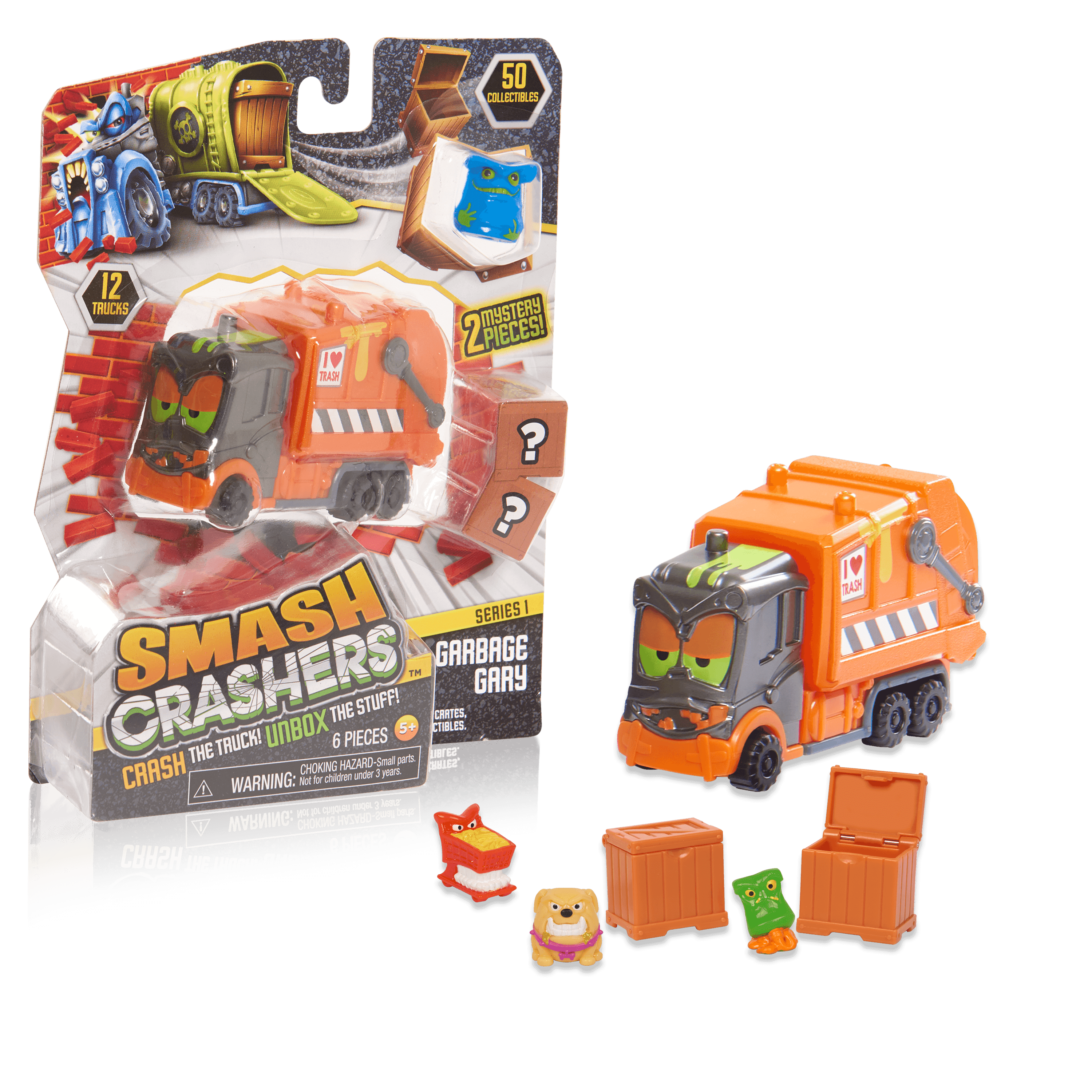 Smash Crashers Swill Bill Series 1 (Just Play) Collectible Toy Play Fun Kids