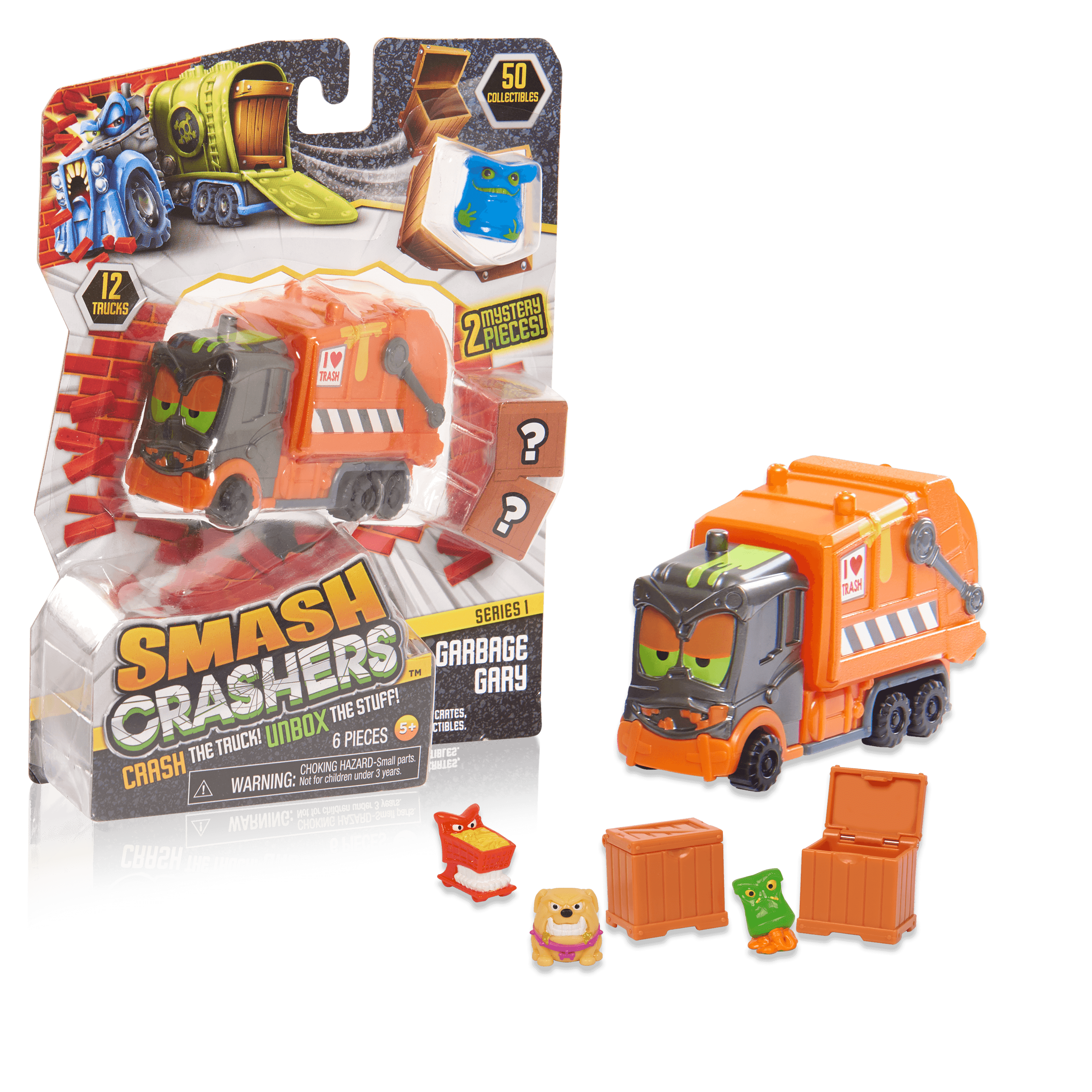 Smash Crashers - Crash The Trucks Toy Review 