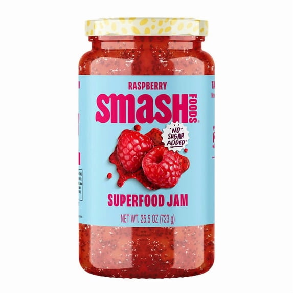 Smash Foods Raspberry Jam, 25.5 oz