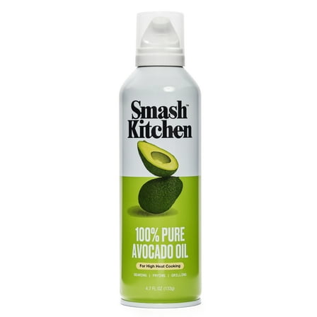 Smash Kitchen 100% Pure Avocado Oil Spray, 4.7 fl oz Can