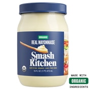 Smash Kitchen Organic Real Mayonnaise, 16 fl oz Jar