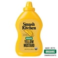 thumbnail image 1 of Smash Kitchen Organic Yellow Mustard, 20 oz Bottle, 1 of 8