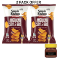 thumbnail image 1 of Smash Kitchen American Style BBQ Non-GMO Kettle Chips, 1 of 11