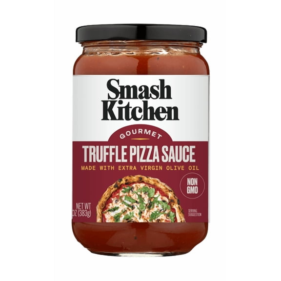 Smash Kitchen Non-GMO Gormet Truffle Pizza Sauce, 14 oz