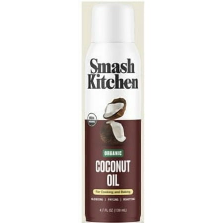 Smash Kitchen Organic Coconut Oil Spray, 4.7 fl oz Can