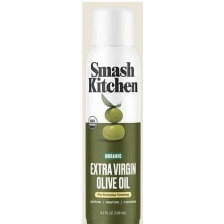 Smash Kitchen Organic Extra Virgin Olive Oil Spray, 4.7 fl oz Can