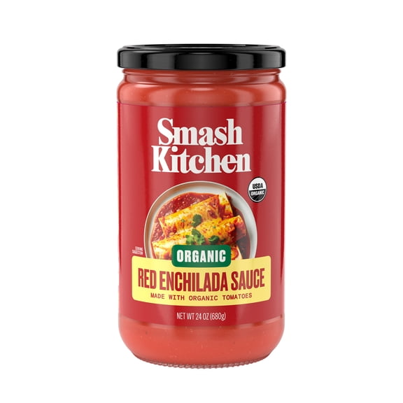Smash Kitchen Organic Red Enchilada Sauce, 24 oz