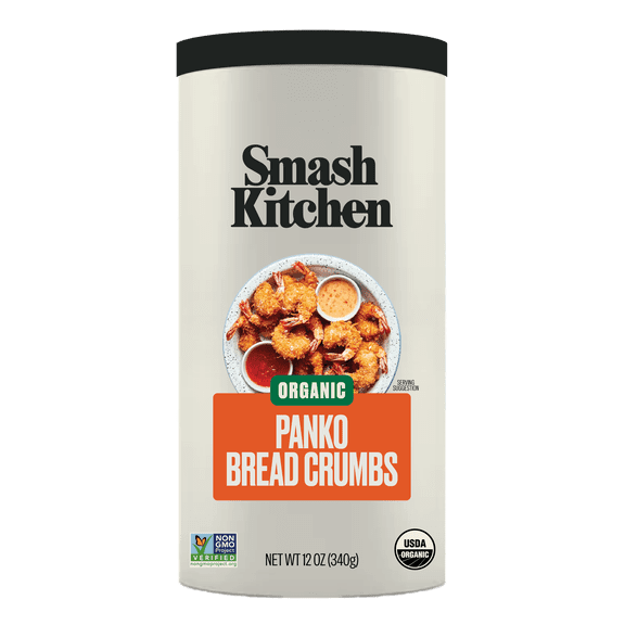 Smash Kitchen USDA Organic Non-GMO Panko Breadcrumbs, 8 oz