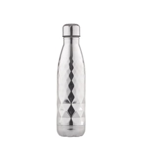 Smash Stainless Steel Hydration Bottle Silver, 16.9 fl oz