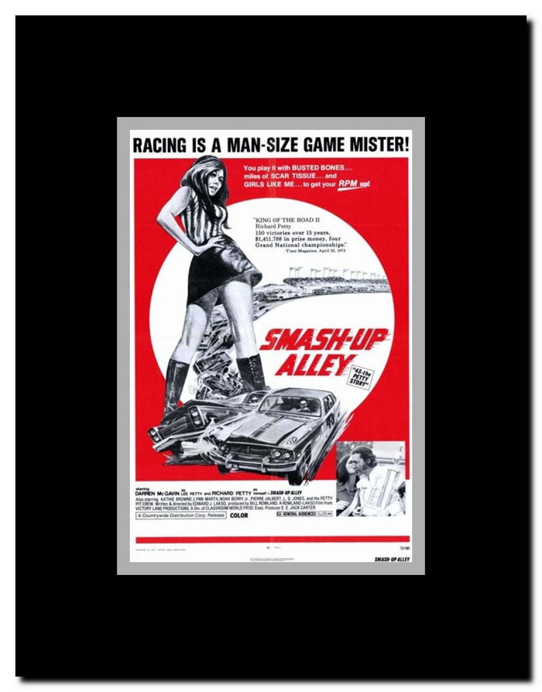 Smash Up Alley Framed Movie Poster