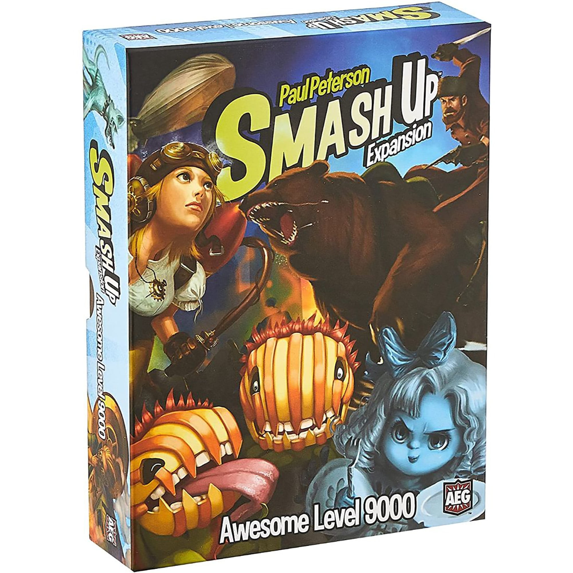 ALDERAC Smash Up Board Game, 80 Cards, 2 Players, Ages 12+