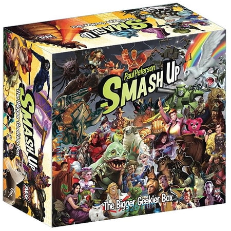 Smash Up: Bigger Geekier Box - Storage Box for 4 Smash Up Titles, Alderac Entertainment Group (AEG)