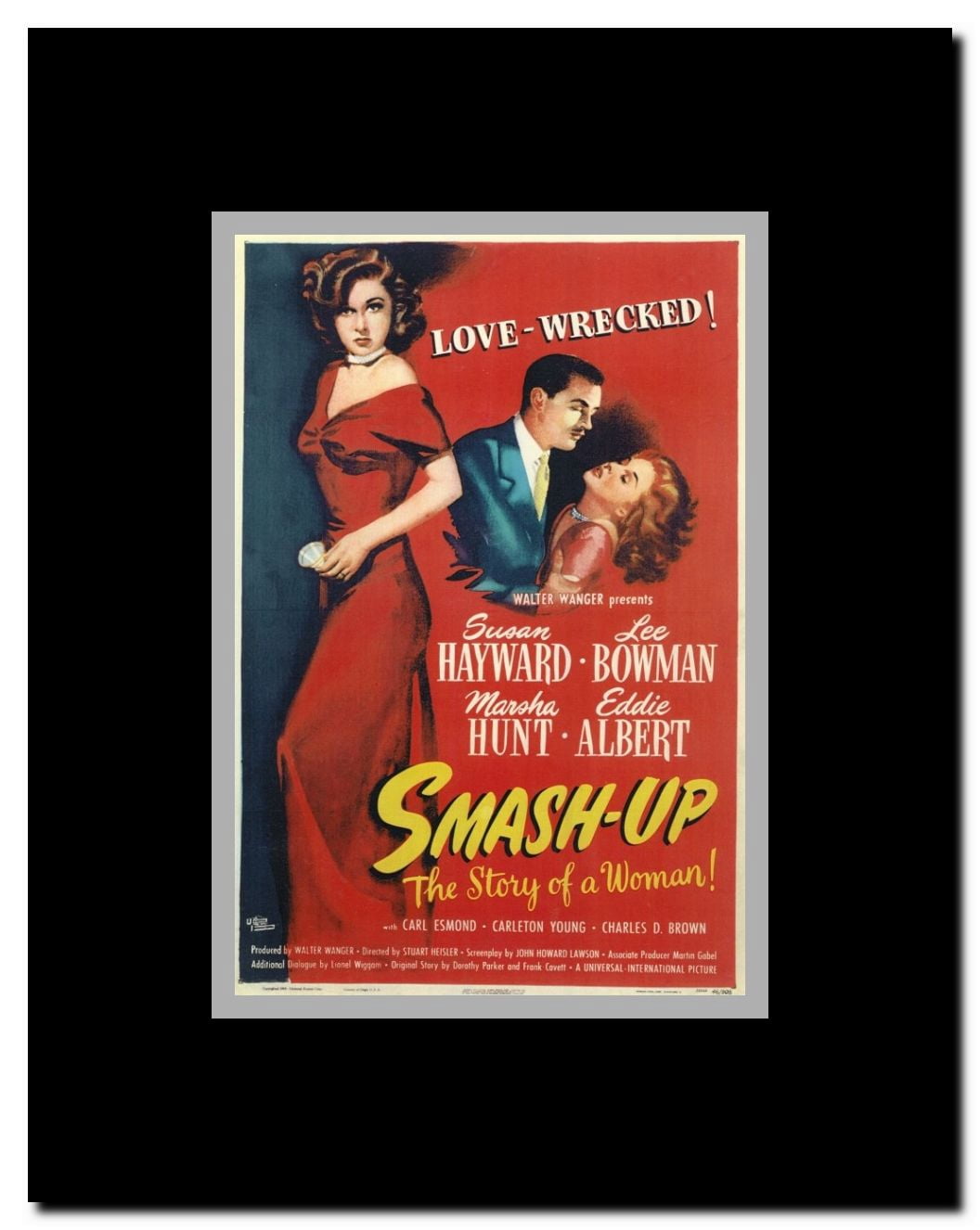 Smash Up Framed Movie Poster