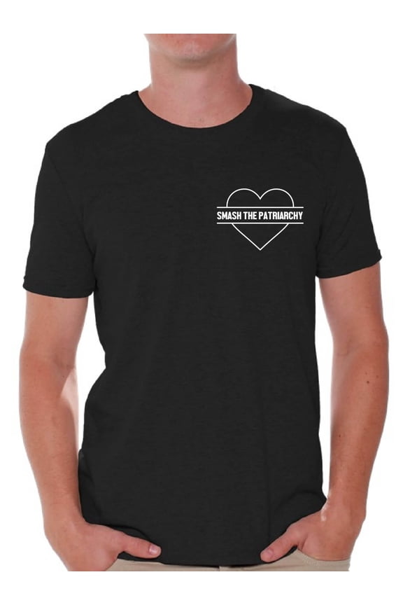 Smash the Patriarchy Men's T Shirt Women's History Month Gifts Smash the Patriarchy Support Feminism Tee