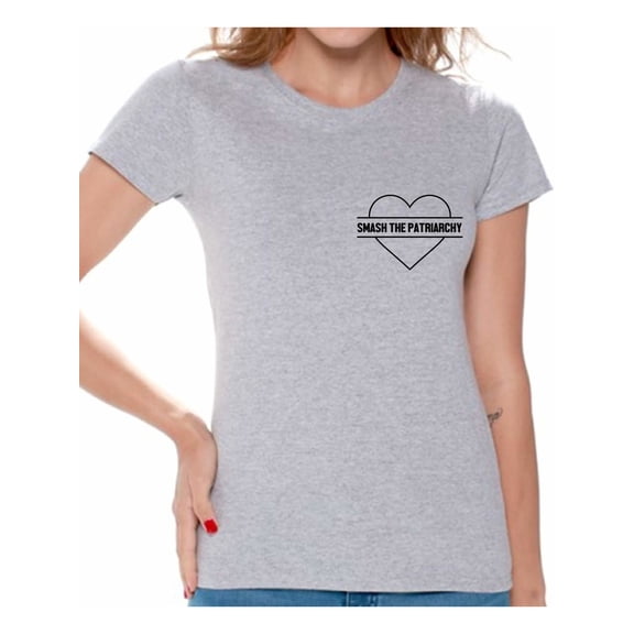 Smash the Patriarchy T Shirt Women's History Month Outfit Smash the Patriarchy Tee for Her Feminist Quotes