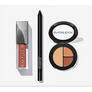 Smashbox ABLAZE Eye & Lip Set; Photo Edit Eye Shadow Trio Its Lit, Blaze Away, Mango Salsa 11oz, Always On Gel Liner - Fishnet .04oz, Always On Metallic Matte - Rust Fund .13 fl oz .14oz