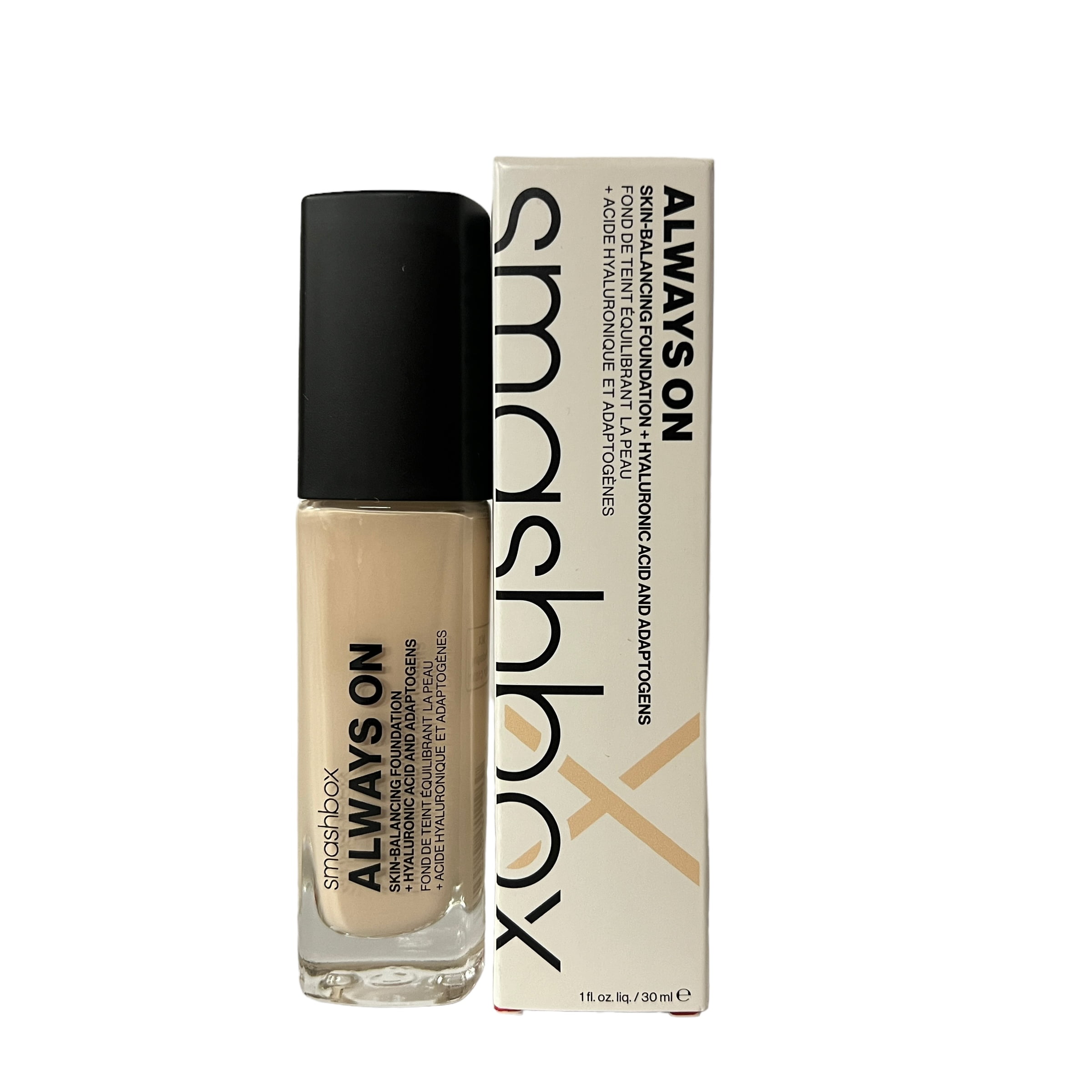 Smashbox Always On Skin Balancing Foundation + Hyaluronic Acid F10-N 1 fl oz