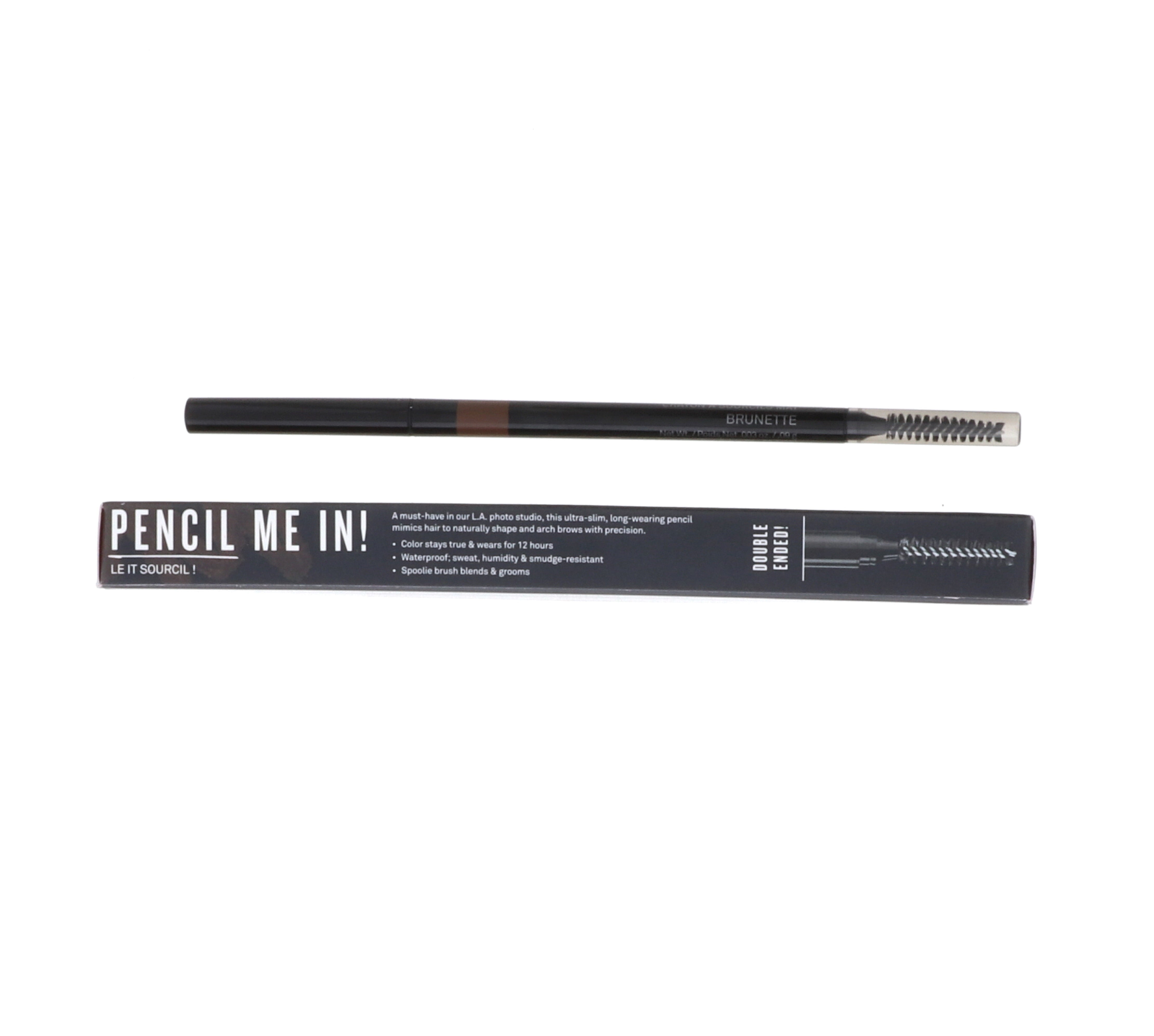 Smashbox Brow Tech Matte Pencil, Brunette, 0.003 oz