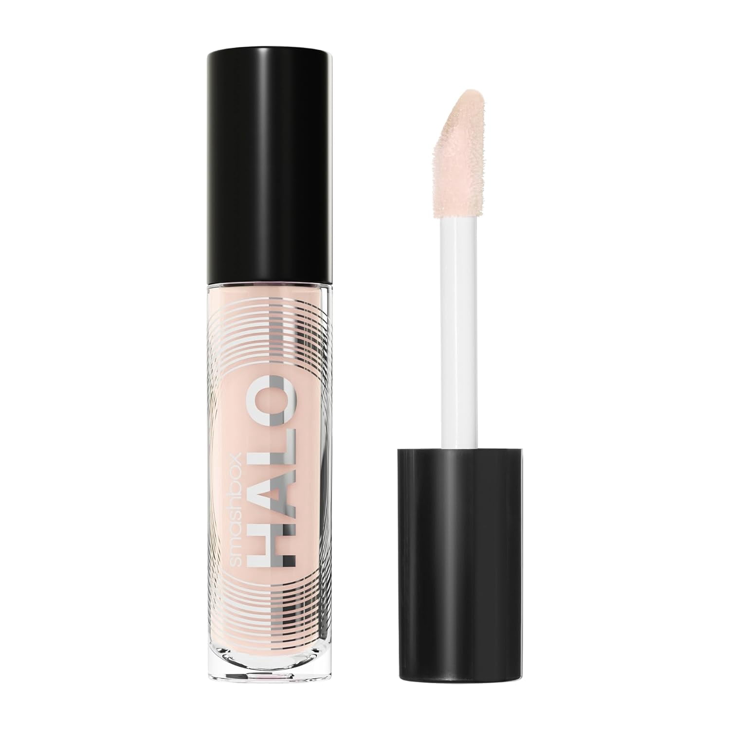 Smashbox Halo Plump + Glow Lip Gloss | Non-Sticky, Hydrating, Plumping Lip - Beam ( Clear ) 0.16fl oz 4.6ml