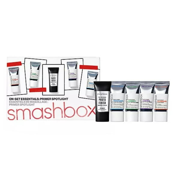 Smashbox On-Set Essentials: Primer Spotlight - 5 Mini Photo Finish Primers - NEW IN BOX