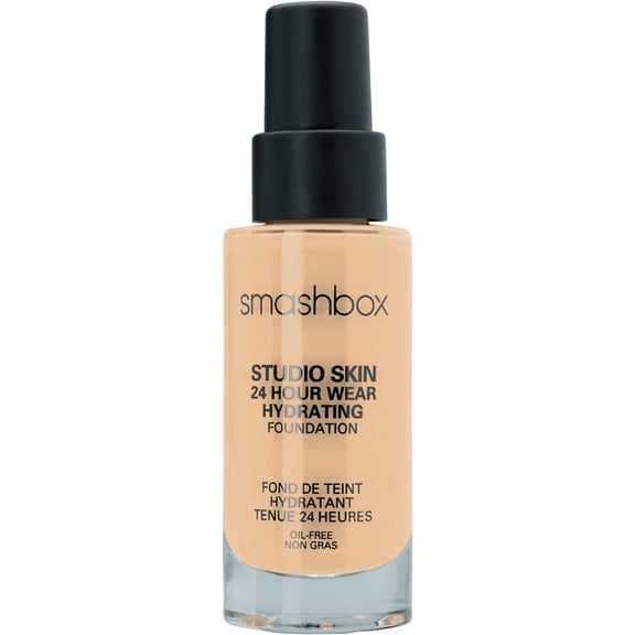 Smashbox Studio Skin 15 Hour Wear Hydrating Foundation - 0.3 Fair With Neutral Undertone, 1 oz Foundation