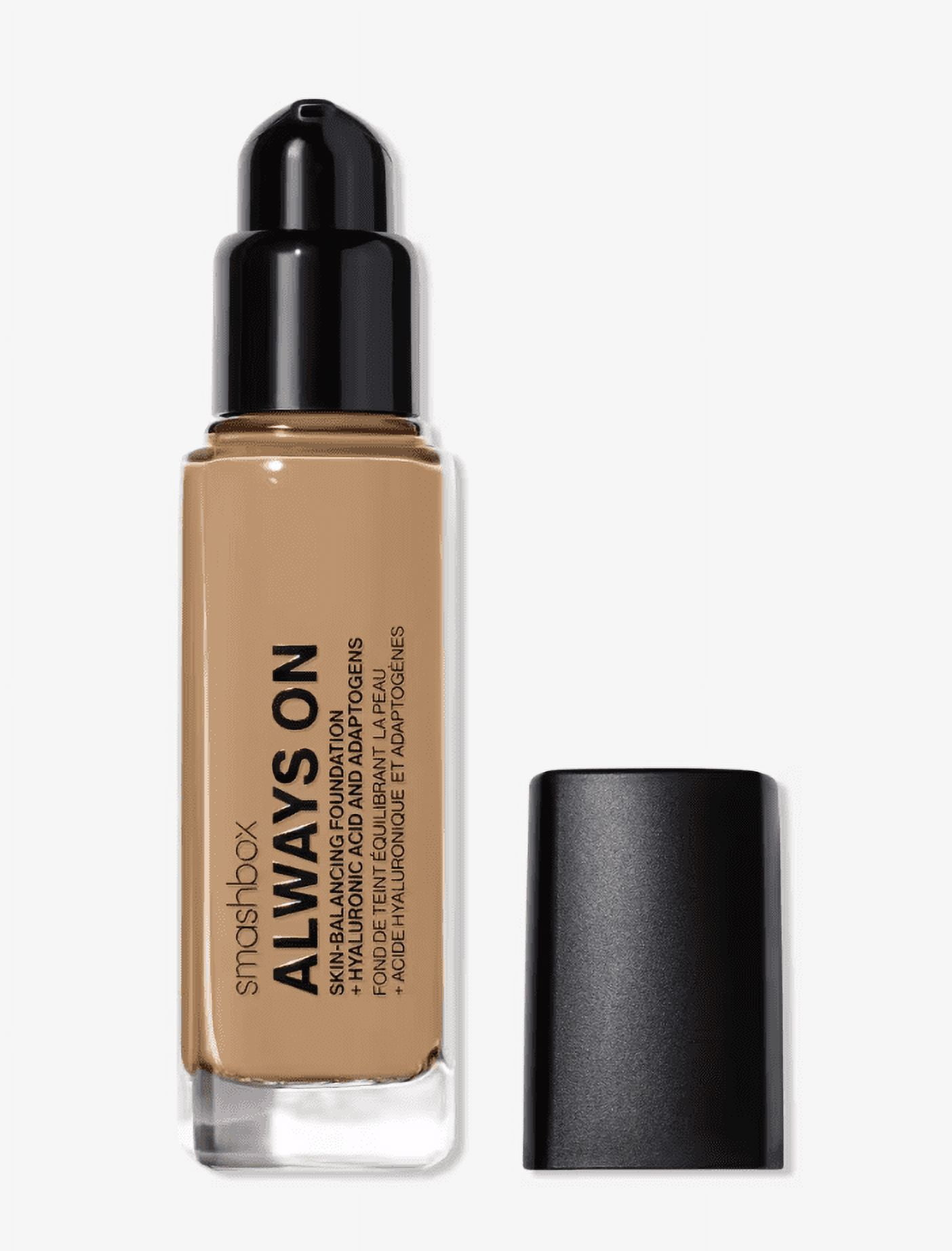 Smashbox always on skin-balancing foundation + Hyaluronic acid and adaptogens 1 fl oz color M20-W