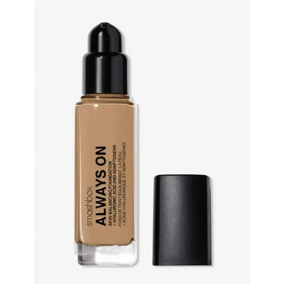 Smashbox always on skin-balancing foundation + Hyaluronic acid and adaptogens 1 fl oz color M20-W