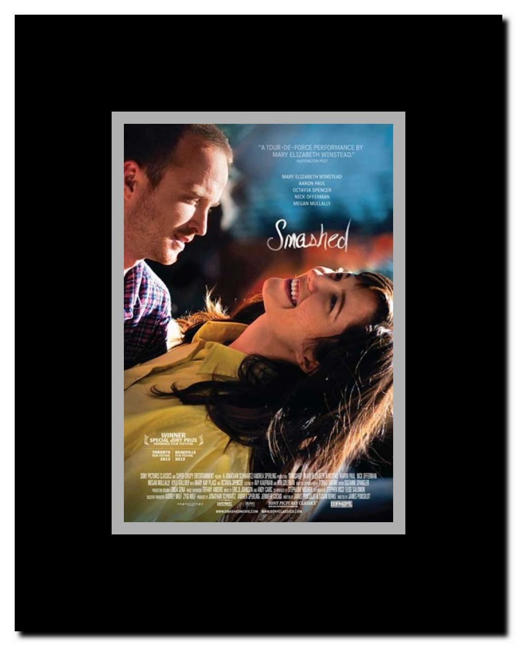 Smashed Framed Movie Poster