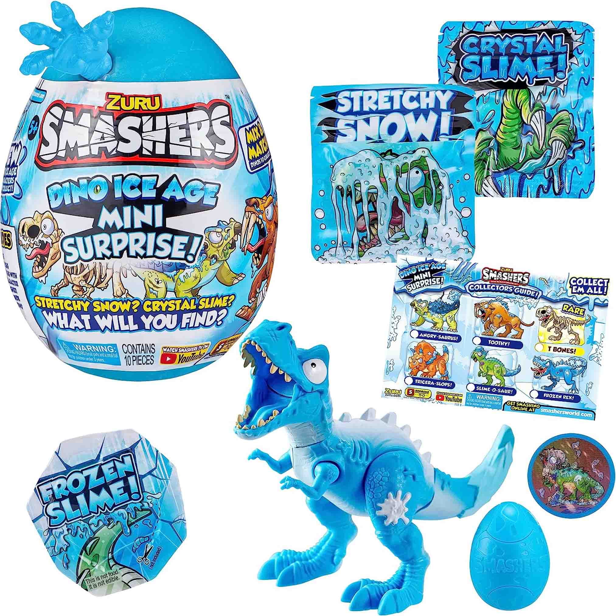 Smashers Dino Ice Age Surprise Egg - Mini T-Rex Skeleton Egg With - View #8