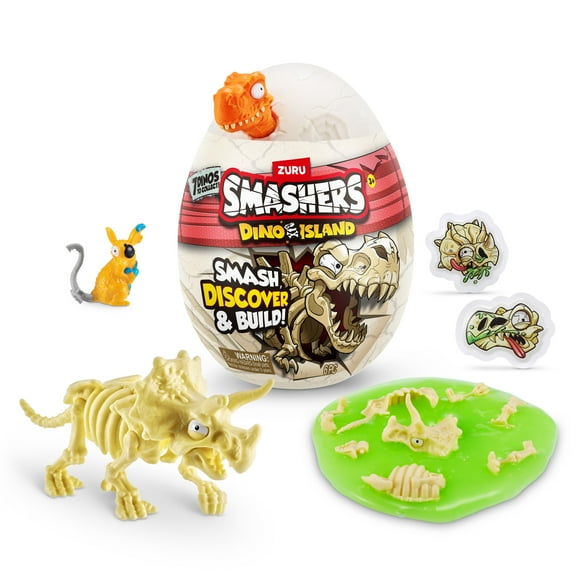 Smashers Dino Island Nano Egg by ZURU Ages 3 and up