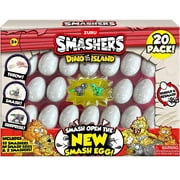 Smashers Series 5 Dino Island Mystery Mini Figure 20-Pack Smash Open the New Smash Eggs!