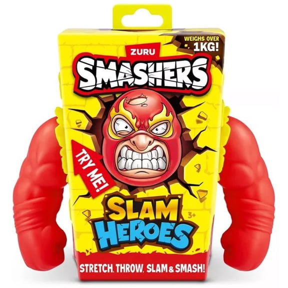 Smashers Slam Heroes Red Figure