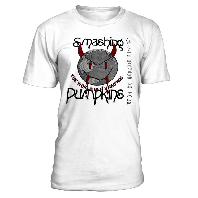 Smashing Pumpkins The World is a Vampire Infinite Sadness White Men Tshirt NG24